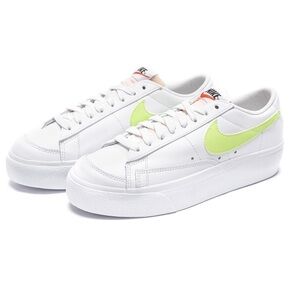 NIKE BLAZER LOW  PLATFORM Sneaker 'LEMON TWIST